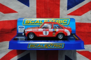 ScaleXtric C3483  Ford Escort Mk.2 Roger Clark; Welsh Rally Winner 1975